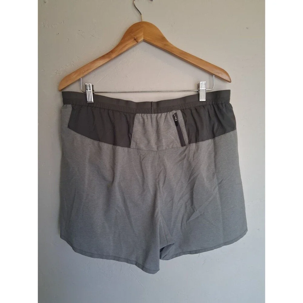 Nike Dri-FIT Running Shorts Gray Athletic Gym Workout Shorts Size XXL